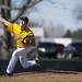 Chelsea Logan Marable pitches in the first game against Skyline on Monday, April 22. Daniel Brenner I AnnArbor.com